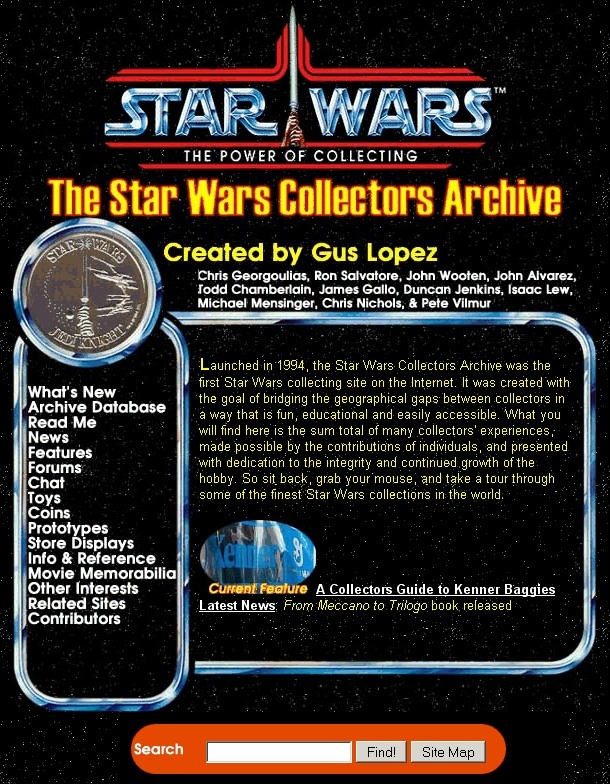 The Star Wars Collector Archive