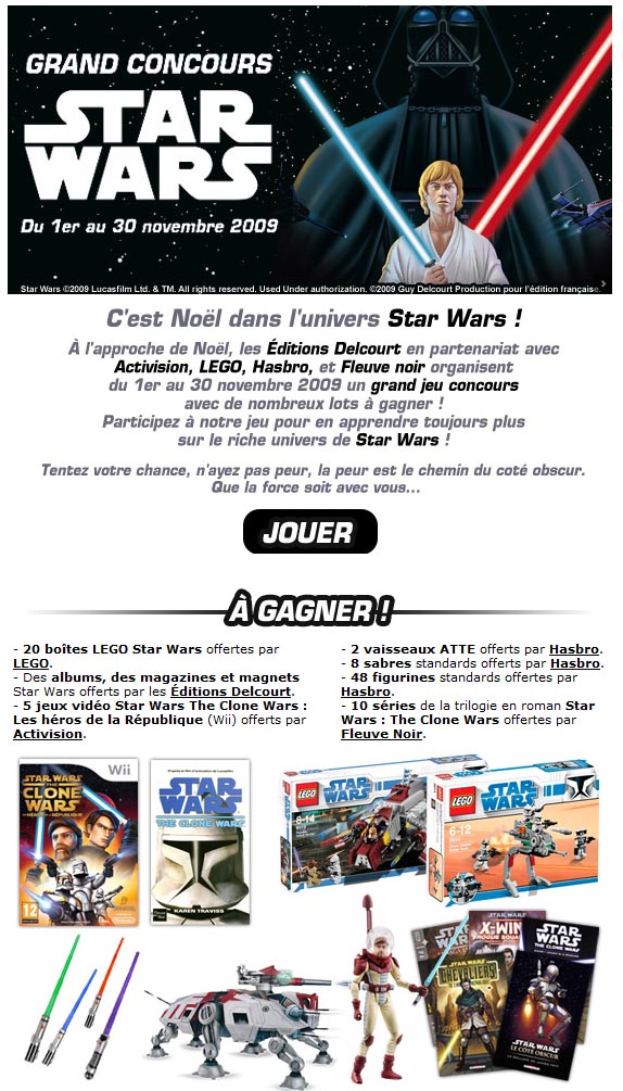coucours delcourt star wars