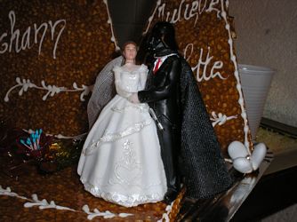 star wars mariage wedding
