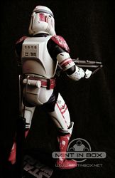 STAR WARS SIDESHOW SHOCKTROOPER REVIEW 12 POUCES MINTINBOX