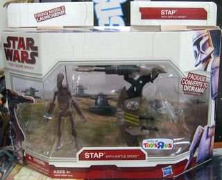 STAR WARS HASBRO DELUXE PACK THE CLONE WARS