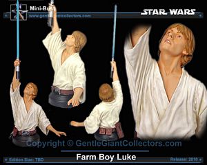 STAR WARS GENTLE GIANT LUKE FARMBOY