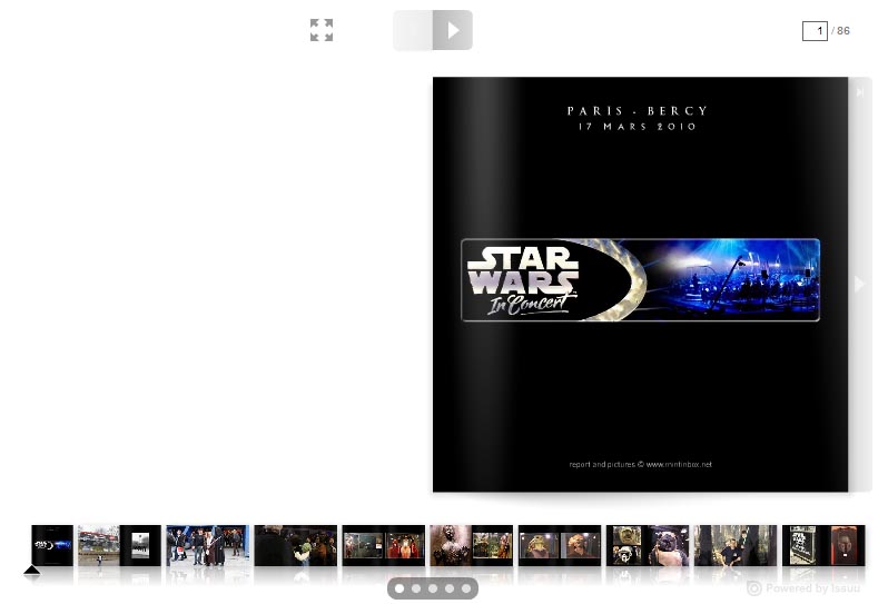 STAR WARS IN CONCERT PARIS BERCY LUCASFILM JOHN WILLIAMS MUSIQUE