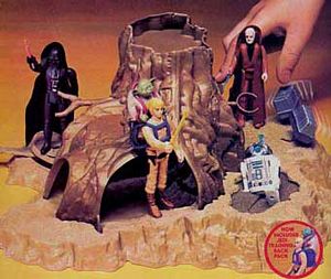 star wars dagobah playset