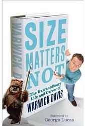 size matters not warwick davis star wars book livre