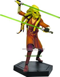 star wars gentle giant cw fisto maquette