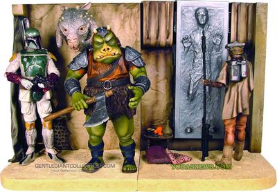 star wars gentle giant jabba bookend
