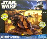 star wars hasbro clone wars vaisseau vehicule aat