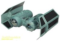 star wars hasbro clone wars vaisseau vehicule tie bomber