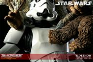 STAR WARS SIDESHOW DIORAMA STORMTROOPER EWOK