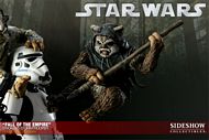 STAR WARS SIDESHOW DIORAMA STORMTROOPER EWOK