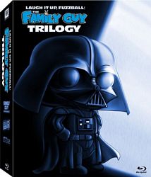 star wars familly guy dvd et blu ray trilogie