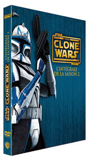 star wars the clone wars saison 2 DVD bluray francais