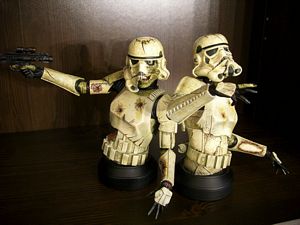 star wars gentle giant deathtrooper mini buste