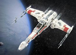 star wars lego x-wing fan made