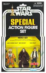 star wars hasbro 3-packs rebel empire heroes