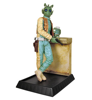 star wars gentle giant greedo cantina statue