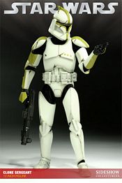 star wars sideshow 12 pouces clone trooper sergeant