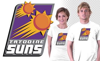 star wars tatooine Suns teefury phoenix suns NBA