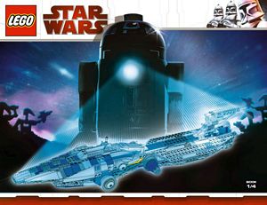 star wars lego quest for R2-D2 vaisseaux mallevolence exclusif