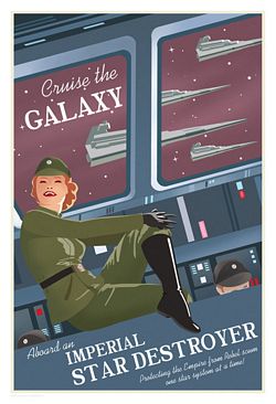 acme archives star wars travels posters