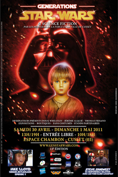 star wars gen Star Wars Cusset affiche 13eme edition mintinbox