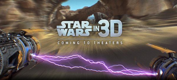 star wars in 3d official release date