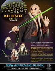 Star Wars Kit Fisto Mini-Bust