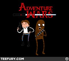 Star Wars TeeFury Adventure Wars T-Shirt