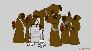 Star Wars RIPT Apparel Jawa Keg Party T-Shirt