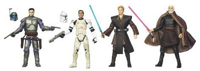Star Wars Hasbro Blu-Ray Release Commemorative Figure and Mini-Poster Collection
