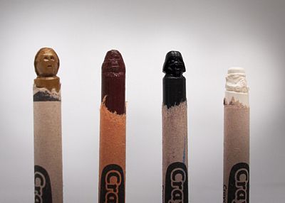 Star Wars Crayons mini-sculpture