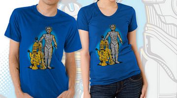 Star Wars T-Shirt R2D WHO and CYB3R PO