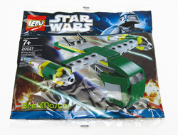 star wars lego brickmaster mini gunship bounty hunter