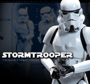 star wars sideshow premium format stromtrooper 12 pouces dewback sandtrooper