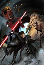Star Wars The Old Republic the Lost Suns Benjamin Carré Cover Art #4