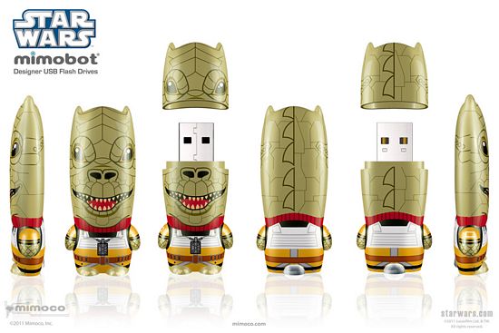 Star Wars Bossk Mimobot USB Drives SDCC Exclusive