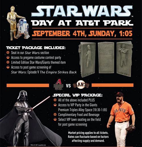 San Francisco Giants Star Wars Day