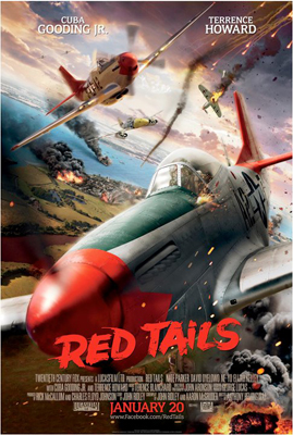 Georges Lucas Red Tails poster teaser