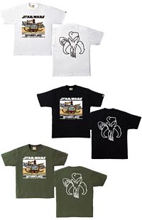 Star Wars BAPE T-Shirt series