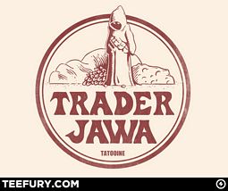Star Wars Trader Jawa TeeFury T-Shirt
