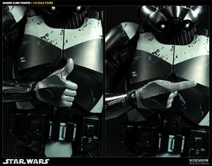 Star Wars Sideshow Collectibles Utapau Shadow Trooper