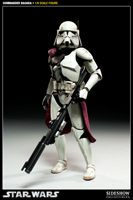 star wars sideshow commander bacara 12 pouces photos detailled