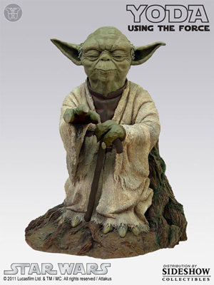 star wars attakus yoda using the force sideshow sale