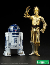 star wars kotobukiya R2-D2 et C-3PO 1/10 eme statue