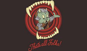 Star Wars That's All Folks Shirt Punch Tee