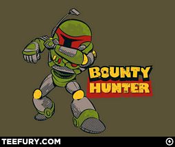 Star Wars Bounty Hunter TeeFury Shirt