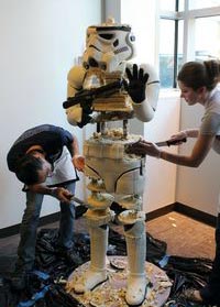 Amanda Oakleaf Star Wars Stormtrooper Life Sized Cake