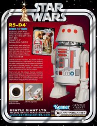 Star Wars Gentle Giant R5-D4 Kenner