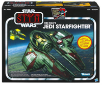 star wars hasbro vhicules AT-AP jedi starfighter v-19 vintage collection